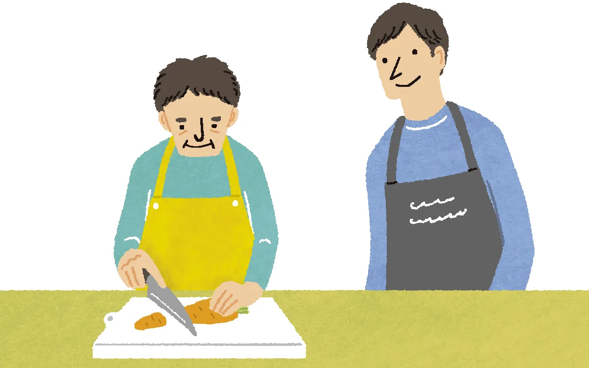 包丁を使って切るときのコツと工夫