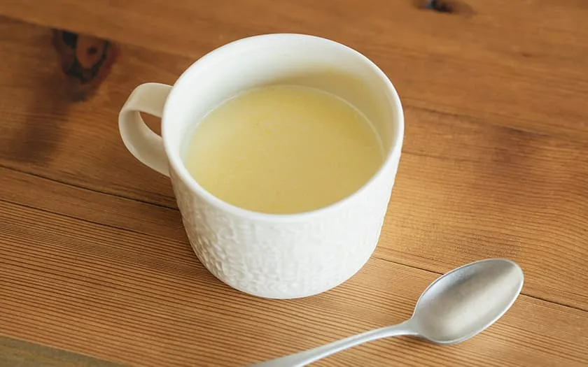 調理の工夫⑤ 飲みやすい汁物