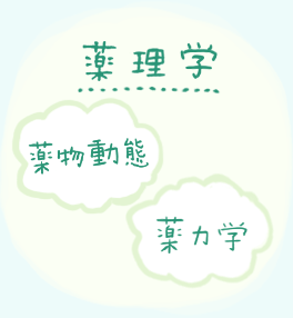 図:薬理学は「薬物動態」と「薬力学」が2本柱