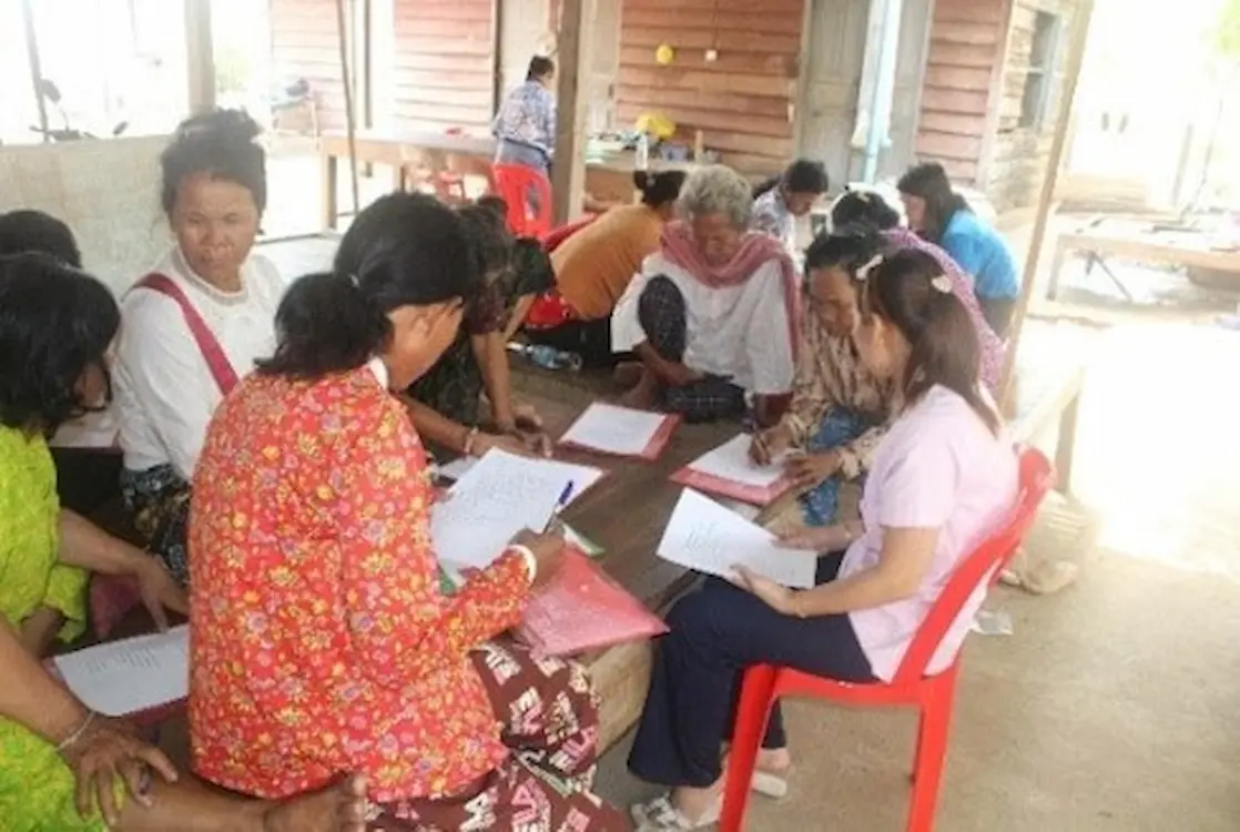 ボランティア能力強化研修の様子