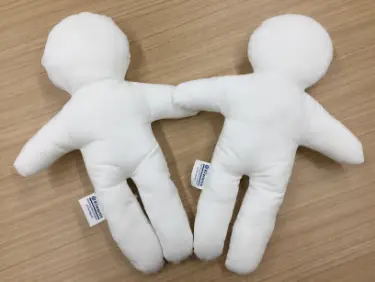 従業員が作製したキワニスドール